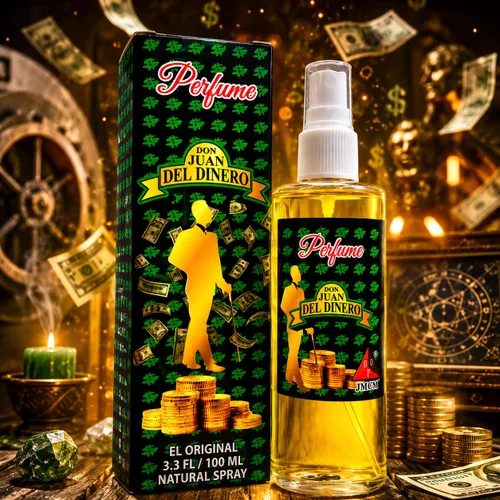 Vista 3 de Loción Espiritual Don Juan Del Dinero Exito Riqueza, 3.4 fl oz