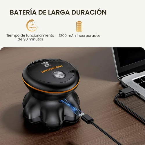 Vista 4 de MAXGROOM Afeitadora de cabeza 7D para hombres calvos, maquinilla de afeitar
