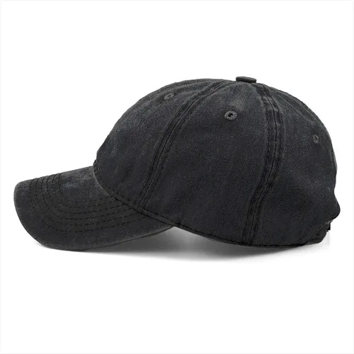 Vista 2 de Unisex Skull-Chef - Calavera de cocina vintage, gorra de béisbol ajustable de algodón para papá