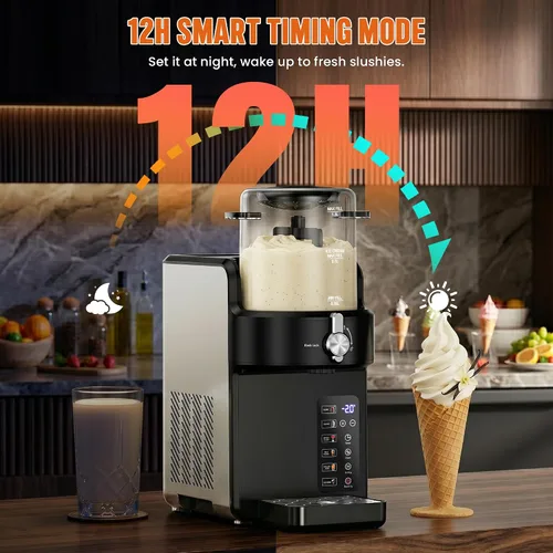 Vista 6 de Máquina de granizado con 15 minutos de aguanieve rápido 6 preestablecidos