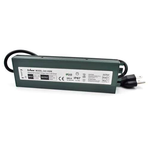 Vista 15 de conductor de 12V 250W LED, transformador impermeable de la fuente de 1 paquete de 12 V 250 W