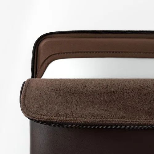 Vista 2 de Comfyable - Funda delgada para portátil compatible con MacBook Air de 13 pulgadas 13 en M4 M3 M2 M1, MacBook Pro de 13", bolsa de PU con funda