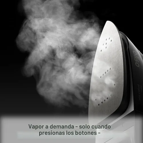 Vista 6 de oliso M3Pro Project Mini Steam Iron - Sewing, Quilting, Travel - Aqua