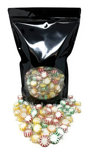 Vista 3 de Fruit Starlight - Discos de caramelo, manzana, fresa, limón, naranja, 3 libras a granel