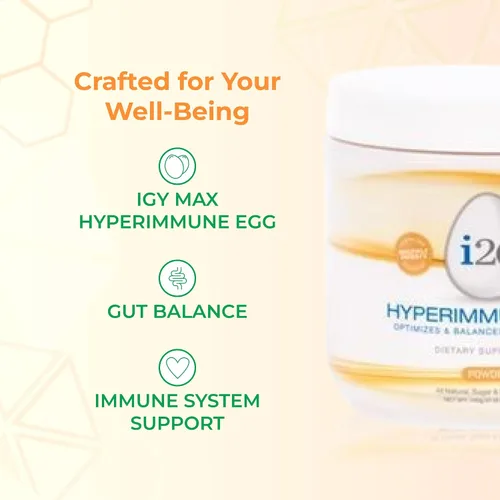 Vista 5 de Youngevity i26 Hyperimmune Egg Powder, Immune & Digestive Support, 140 g