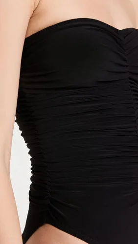Vista 6 de Norma Kamali Bañador Slinky Marissa de una pieza para mujer Negro