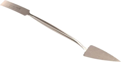 Vista 2 de Bon Paleta y herramienta cuadrada – Hoja de acero forjado de 5/8 pulgadas con paleta y extremos cuadrados para trabajo de detalle – Herramienta