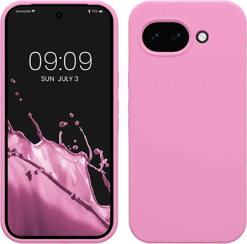 Vista 199 de kwmobile Funda Compatible con Google Pixel 6 - Funda de teléfono de silicona de TPU con acabado suave - Océano Profundo Deep Ocean