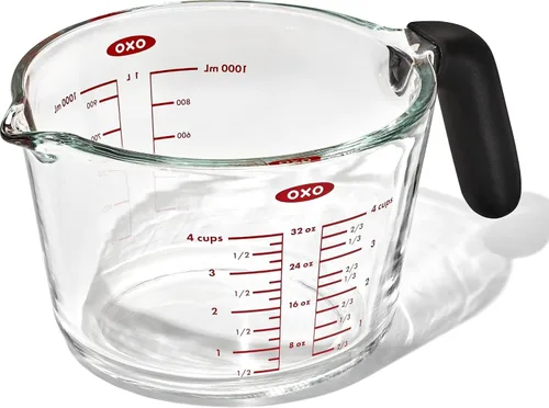 Vista 13 de OXO Good Grips - Taza medidora de vidrio (1 taza)