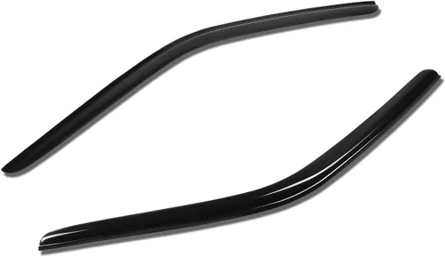 Vista 11 de Auto Dynasty 2 piezas viseras de ventana con cinta adhesiva protector de lluvia compatible con Dodge Stratus Chrysler Sebring 2001-2005 Cupé de 2
