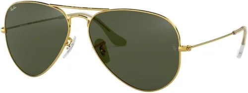Vista 92 de Ray-Ban RB3025 - Lentes de sol de aviador de metal para hombre y mujer + paquete con kit de cuidado de gafas iWear de diseñador