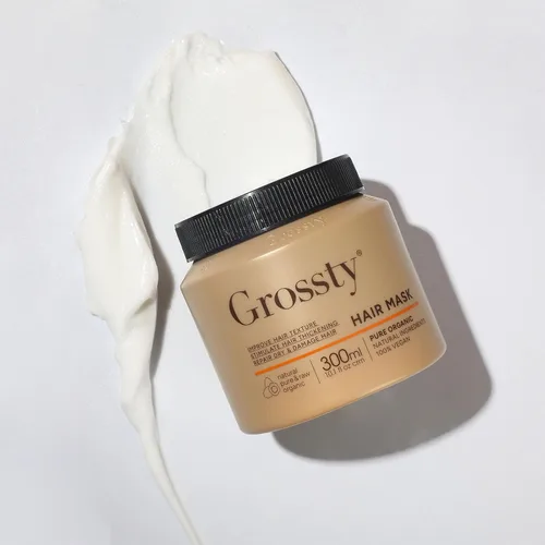 Vista 3 de Grossty Batana Oil Mascarilla para cabello seco y dañado Promueve el crecimiento saludable Nutrición profunda y reparación Estimula