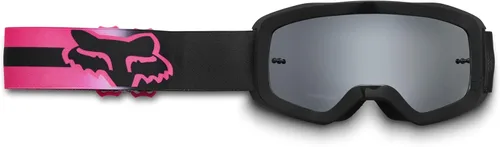 Vista 2 de Fox Racing Gafas de motocross principales para jóvenes, LEED Rosa - Lente de espejo Spark