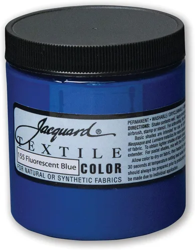 Vista 18 de Jacquard Pintura Textil 8 Oz Negro
