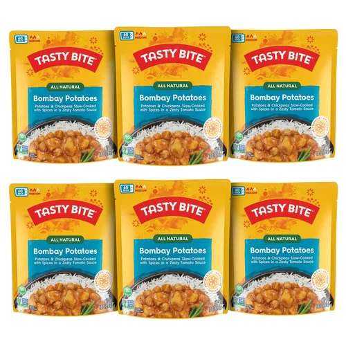 Vista 21 de Tasty Bite - Lentejas Madras de 3 frijoles, orgánico, 10 onzas, 6 unidades (paquete de 6)