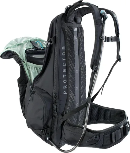 Vista 12 de EVOC Sports Fr Trail E-ride Protector Mochilas, Unisex, 100114100-M/L, Negro, M/L powersports-back-protectors