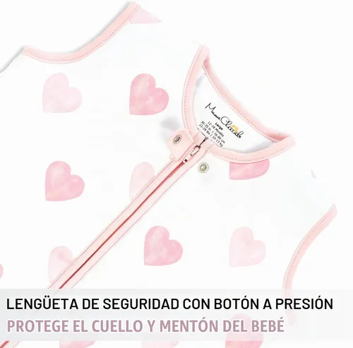 Vista 8 de Manta de algodón orgánico para bebé, saco de dormir 0.5 TOG 0-6 meses, paquete de 2 unidades Rosette