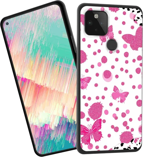 Vista 400 de Funda delgada para Google Pixel 4 XL, funda delgada de silicona de TPU suave a prueba de golpes para Google Pixel 4 XL, astronauta Galaxy