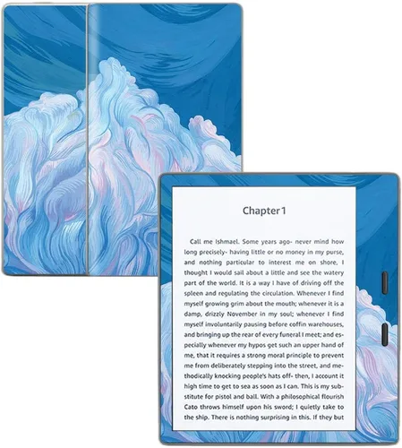 Vista 13 de MightySkins Skin compatible con Amazon Kindle Oasis 7" (9ª generación) – Naturaleza alterada Cubierta protectora de vinilo duradera y única