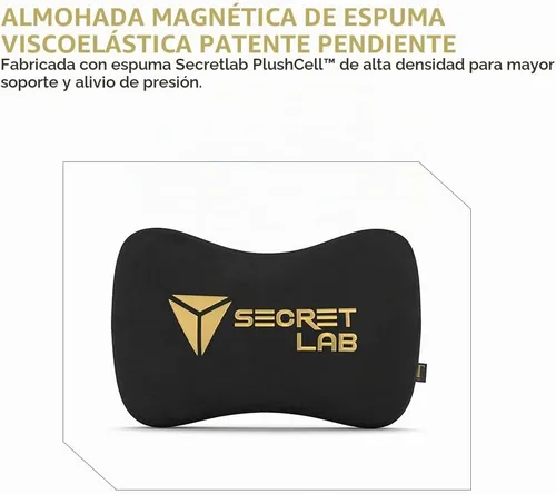 Vista 4 de Secretlab Titan Evo Ahri Silla Gaming - Reclinable - Silla de Computadora Ergonómica y Cómoda con Reposabrazos 4D - Almohada Magnética