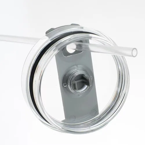 Vista 2 de Accesorios para vasos, tapa de vaso de repuesto para vasos de Dokan92 de 40 onzas (negro), a prueba de fugas y derrames y resistentes a salpicaduras