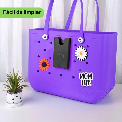 Vista 7 de Soporte de teléfono para bolsa Bogg, universal de plástico ABS duro, accesorios para bolsa original / bebé Bogg, también compatible con L/XL Simple