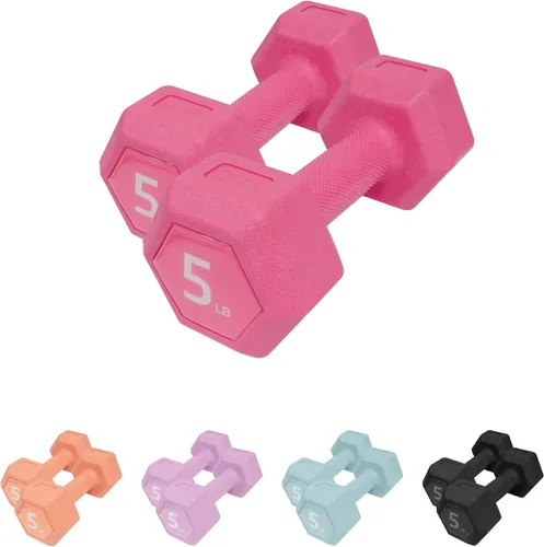 Vista 13 de Dumbbell Sets With Rack - 5/15/20/25/36lb Dumbbells Pair Hand Weights Set of 2 - Easy Grip - Arm Weights for Strength Training Workouts Fitness