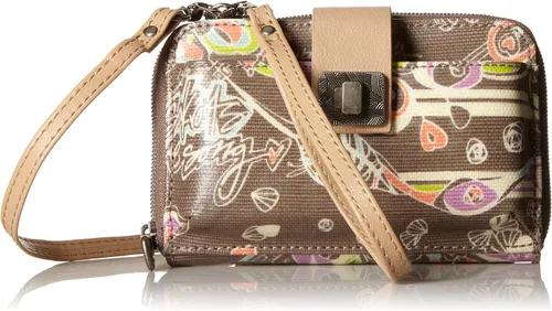 Vista 36 de Sakroots Artist Circle - Cartera/Brazalete grande para teléfono celular Aqua World