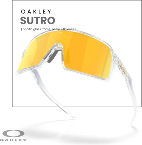 Vista 33 de Oakley Sutro OO9406 / OO9462 - Lentes de sol para hombre, kit de correa de accesorios, bolsa de microfibra