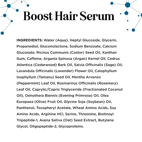 Vista 7 de Suero voluminizador de biotina para el cabello para hombres y mujeres, suero de cafeína para el cuidado del cabello y el cuero cabelludo con aceite