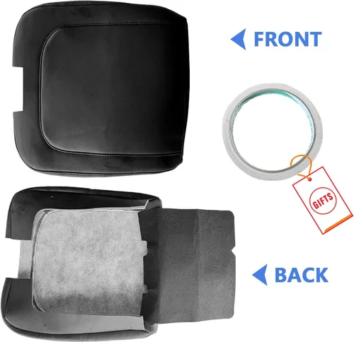 Vista 6 de Funda de repuesto para reposabrazos de consola central, adecuada para Dodge Ram 1500 2500 3500 2013-2018 con consola de asiento de salto, protector
