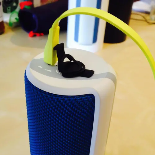 Vista 4 de Sqrmekoko Adaptador de cable de carga rápida compatible con Ultimate Ears UE Boom MEGABOOM altavoz inalámbrico blanco y amarillo
