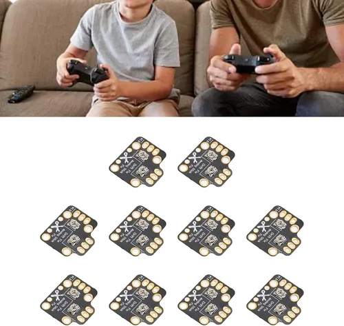 Vista 5 de Controlador analógico Stick Drift Fix Mod para PS5, 10 unids Gamepad Joystick Drift Repair Board Universal 3D Analog Joystick Drift Fix Mod