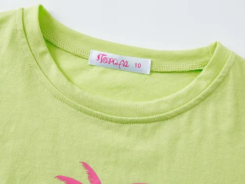 Vista 2 de Conjunto de ropa corta y pantalones cortos para niñas grandes, talla 6-18
