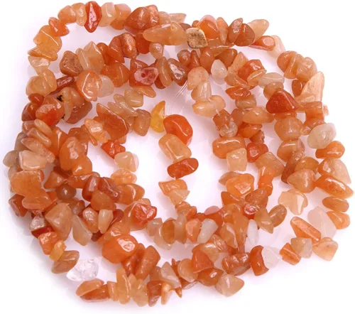 Vista 52 de GEM-Inside - Chips de piedra de cristal para hacer joyas, cuentas sueltas de forma libre con agujero para hacer pulseras, collares, adultos, 34