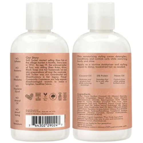 Vista 2 de Shea Moisture - Leche de coco e hibisco