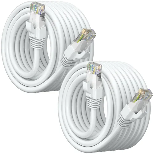 Vista 43 de Maximm Cable Ethernet Cat6, color negro (paquete de 2), cable UTP de 10 Gbps 550 MHz