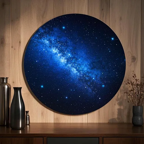 Vista 6 de FUNSUEI Paquete de 3 placas redondas de madera de 12 pulgadas, placa circular de madera sin terminar de 3/4 pulgadas de grosor para proyectos