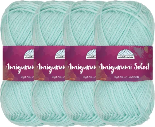 Vista 13 de JubileeYarn Amigurumi Select - Hilo acrílico DK - Begonia - 4 madejas