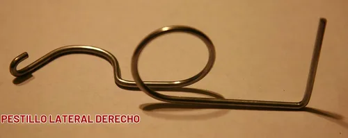 Vista 2 de RNL RabbitNippLes - Paquete de 10 pestillos para puerta de alambre de acero inoxidable