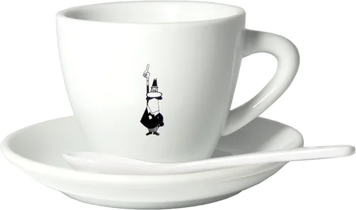 Vista 5 de Bialetti Tazas Taza de café de porcelana, color blanco
