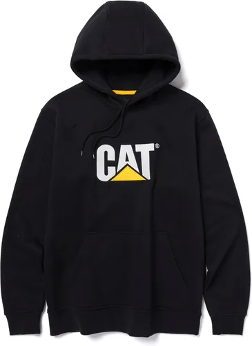 Vista 17 de Sudadera con capucha CAT para hombre con logotipo frontal bordado de CAT, sistema de gestión de cable S3 y bolsillo con bolsa Musgo del ejército