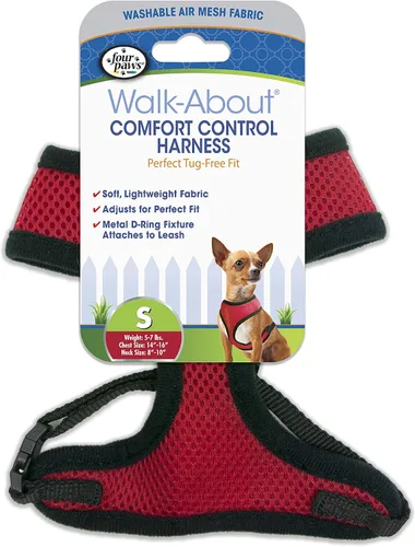 Vista 12 de Four Paws Comfort Control - Arnés para perro, color negro, extra pequeño