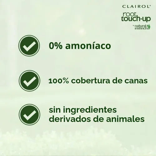 Vista 5 de Clairol Natural Instincts - Tinte permanente para el cabello Root Touch-Up de Natural Instincts, 2 colores de cabello negro, paquete de 1 unidad 2