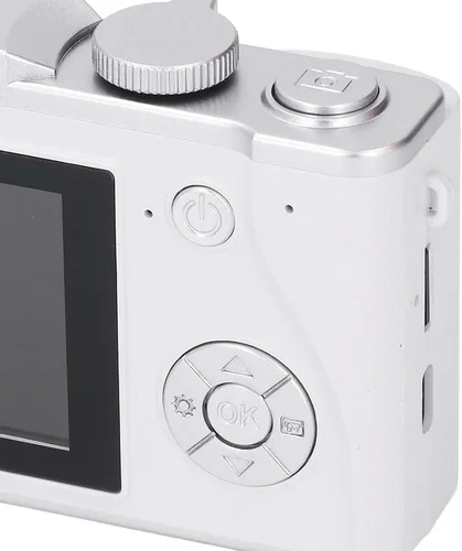 Vista 6 de Cámara digital 4K, pantalla de 2.4 pulgadas, zoom de 16X, videocámara de video de 64 MP, cámara para selfie, cámara de apuntar y disparar, cámara