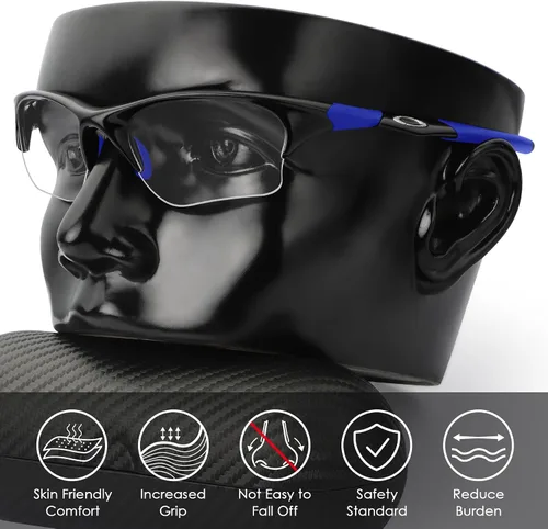 Vista 4 de BLAZERBUCK Kits de calcetines de repuesto para gafas de sol Oakley Half Jacket XLJ