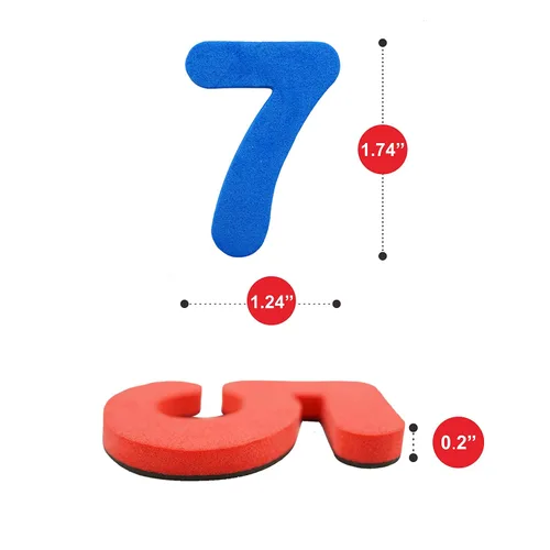 Vista 5 de SpriteGru Números magnéticos de 102 piezas para la educación básica de matemáticas