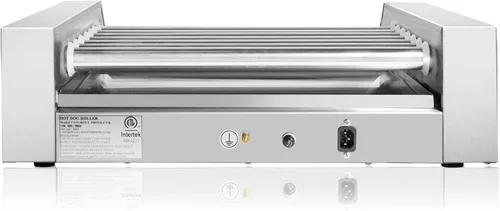 Vista 6 de Olde Midway, máquina de cocción eléctrica para 18 perros calientes en 7 asadores giratorios, de 900 Watts, de calidad comercial