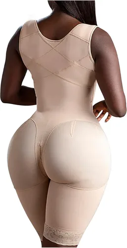 Vista 4 de Snatched Body Post Surgery Stage 1 Faja - Without Bra Fajas Colombianas Moldeadoras for BBL - Compression ShapewearGarment