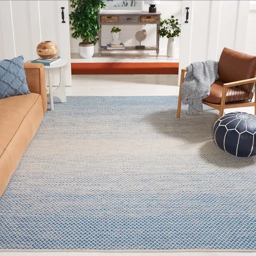 Vista 20 de SAFAVIEH Montauk Collection - Alfombra decorativa de 2 pies 3 pulgadas x 5 pies, color beige y marfil, algodón hecho a mano, ideal para zonas